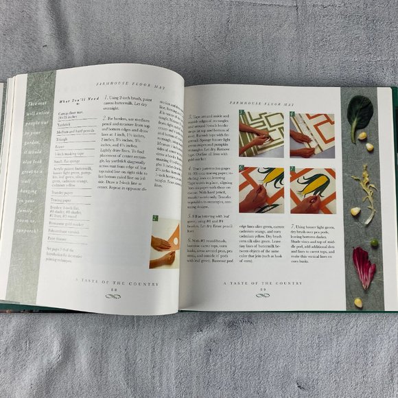 Treasury of Country Crafts: Easy Step-by-step Design - Hardcover Book - Picture 12 of 13